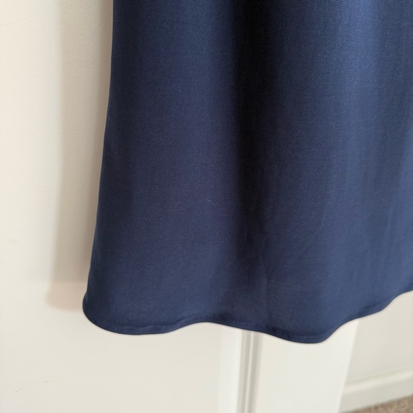 Marina Navy Blue Formal Dress Lace Sequins Size 10 - Picture 4 of 16